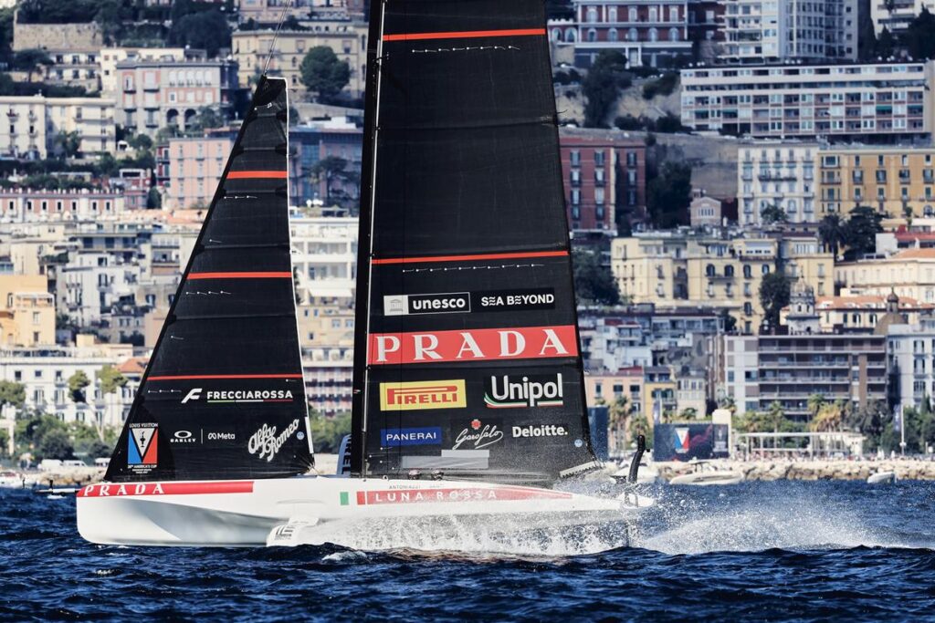 Preliminary Regatta Naples, Luna Rossa 1 resta in testa: Luna Rossa 2 leader di Youth & Women