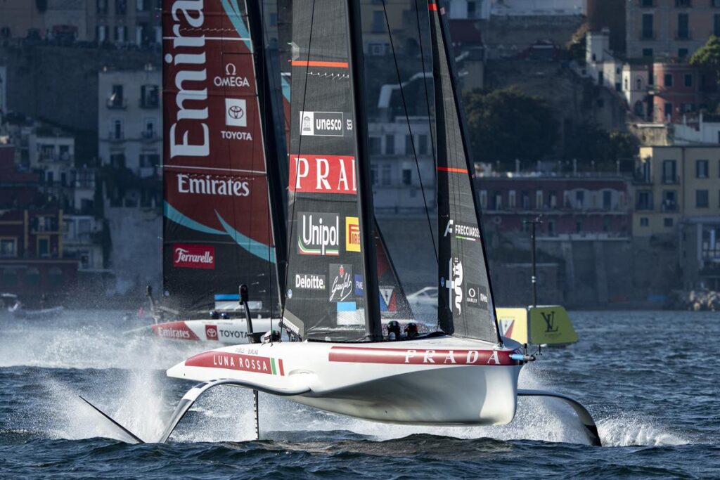 Luna Rossa vince la Preliminary Regatta di Napoli: trionfo nella finale della 38ª America’s Cup