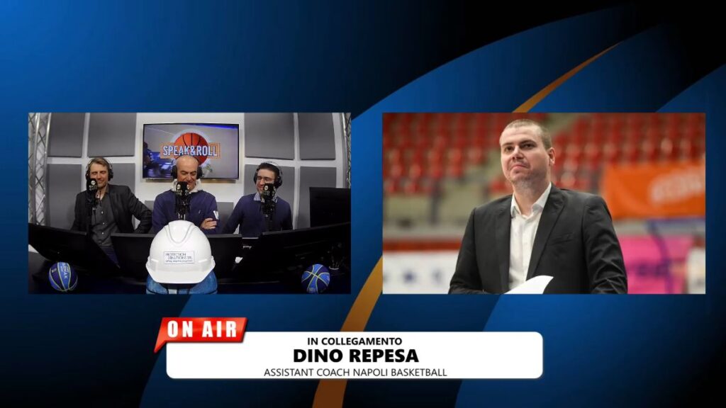 Napoli Basketball, Dino Repesa a Speak&Roll: Vedo un grande futuro. Le sfide con Venezia e Trento