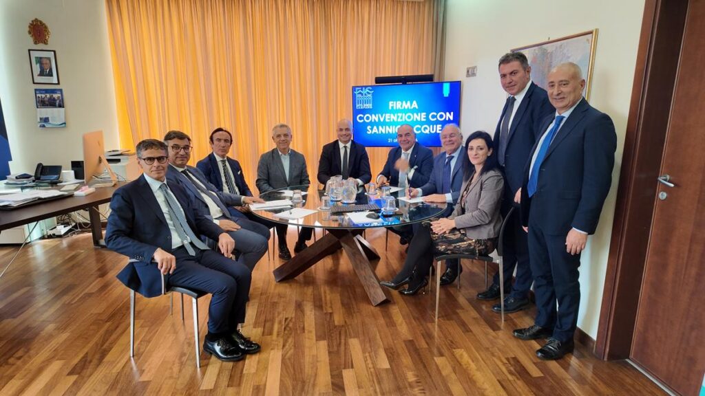 Servizio idrico nel Sannio, convenzione tra EIC e Sannio Acque: oltre 265 milioni € per 78 Comuni