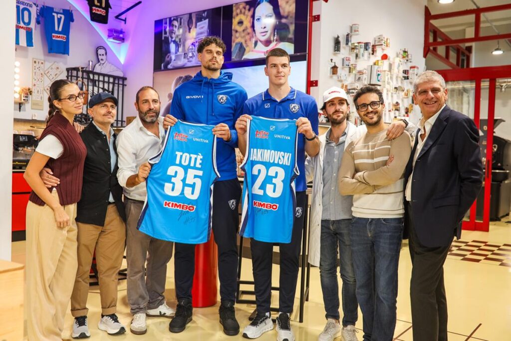 Kimbo partner di Napoli Basketball: il caffè napoletano protagonista anche in EuroCup
