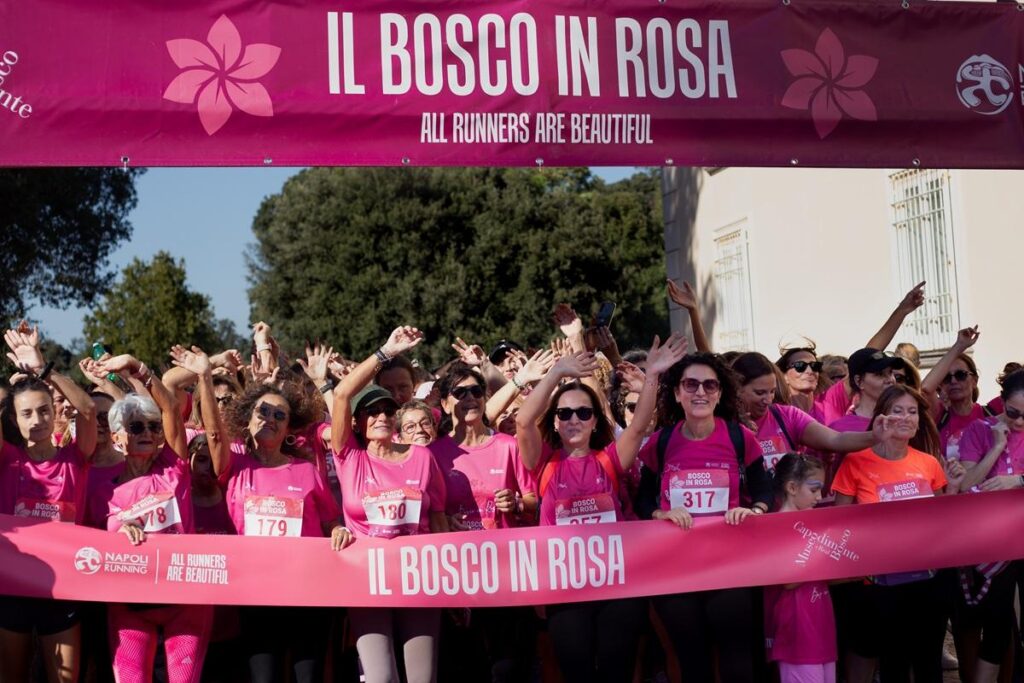 Bosco in Rosa 2026 a Capodimonte, mille donne in festa tra sport e solidarietà per il Santobono
