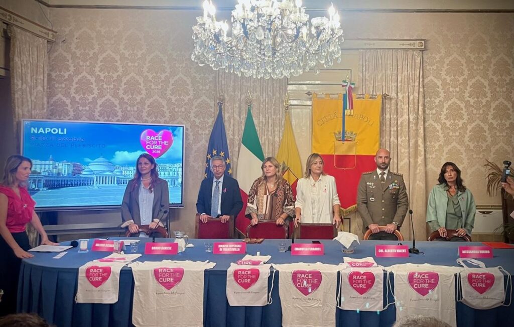 Race for the Cure Napoli 2026: Kimbo e Komen insieme per la prevenzione del tumore al seno